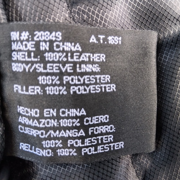 Women's Leather Button Front Stroller Jacket - Large (L) - Picture 5 of 11